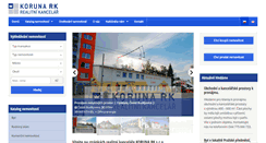 Desktop Screenshot of korunark.cz